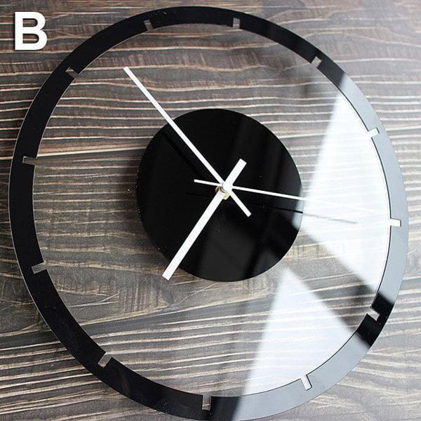 Acrylic Analogue Wall Clock by Volt and Vogue