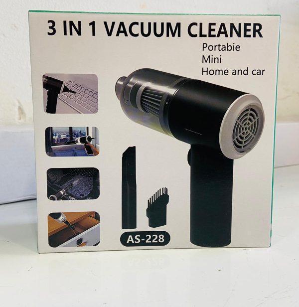 Portable Car Vacuum for Effortless Cleaning by Volt and Vogue