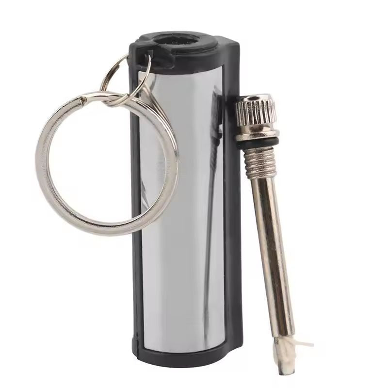 Metal Waterproof  Lighter – Fire-Free Survival Keychain by Volt and Vogue