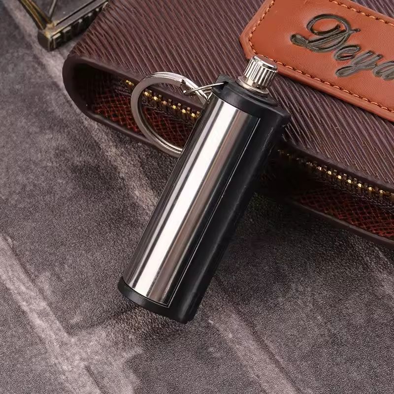 Metal Waterproof  Lighter – Fire-Free Survival Keychain by Volt and Vogue